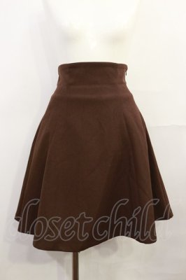 Preview of バックレースアップフレアースカート Free BROWN