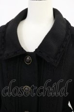 画像3: axes femme / バックレースアップコート M ブラック H-26-10-01-028-AX-CO-NS-ZH (3)
