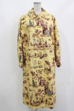 画像1: Jane Marple Dans Le Salon / Playful gardenコートドレス  french mustard H-26-10-02-037-JM-CO-KB-ZH (1)
