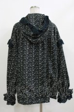 画像3: Candy Stripper / FLORAL GIRLY FRILL SWITCHEDアノラック  ブラック H-26-10-02-038-PU-TO-KB-ZH (3)