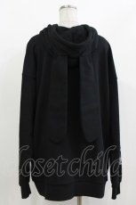 画像3: LISTEN FLAVOR / サイバーうさ耳ヘッドホンパーカー  ブラック H-26-10-02-043-PU-TO-KB-ZH (3)