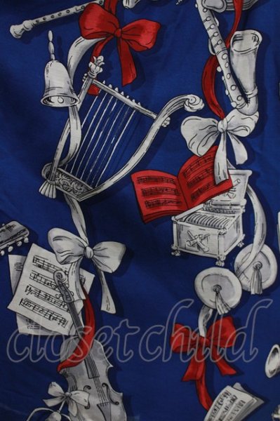 Jane Marple / Pieces of musicのワンピース ブルー H-26-10-02-004-JM