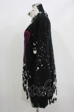 画像2: KILL STAR / Slime Time Knit Sweater XS 白×黒 H-26-10-02-046-PU-TO-KB-ZH (2)