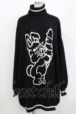 画像1: Candy Stripper / MELTY BUNNY KNIT  ブラック H-26-10-02-048-PU-TO-KB-ZH (1)