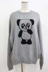 画像1: Candy Stripper / BELOVED PEPE KNIT 2 グレー H-26-10-02-050-PU-TO-KB-ZH (1)