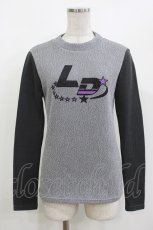 画像1: LAND by MILK BOY / LANDニットトップス  グレー H-26-10-02-051-PU-TO-KB-ZH (1)