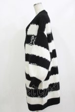 画像2: PUNK RAVE / NIGHTMARE ACADEMY RED CARDIGAN Free ホワイト H-26-10-02-052-PU-TO-KB-ZH (2)