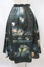 画像2: axes femme Nostalgic / 幻想街柄ロングスカート M グリーン H-26-10-02-1042-LO-SK-IG-ZH (2)