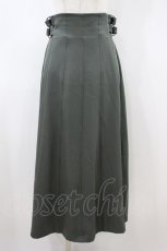 画像1: axes femme / ハイウエストロングスカート M グリーン H-26-10-02-1048-AX-SK-IG-ZH (1)