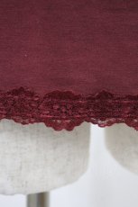 画像4: axes femme / ホルター付BIGリボンキャミ M ワイン H-26-10-02-1049-AX-TO-NS-ZH (4)