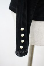 画像3: axes femme POETIQUE / ボリューム袖リブカット M ブラック H-26-10-02-1058-AX-TO-YZ-ZH (3)