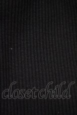 画像4: axes femme POETIQUE / ボリューム袖リブカット M ブラック H-26-10-02-1058-AX-TO-YZ-ZH (4)