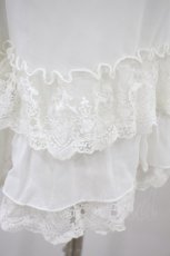 画像3: axes femme POETIQUE / レースフリルミニペチパンツ M オフ H-26-10-02-1015-AX-PA-NS-ZH (3)