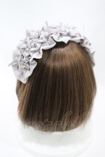 画像2: axes femme kawaii / プチリボンヘッドドレス  グレー H-26-10-02-1003-AX-AC-NS-ZH (2)