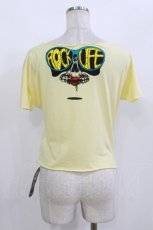 画像3: GLAD NEWS / フェイスプリントカットTシャツ  イエロー H-26-10-02-072-PU-TO-KB-ZH (3)