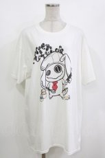 画像1: NieR Clothing / クッキングプリントTシャツ  白 H-26-10-02-073-PU-TO-KB-ZH (1)
