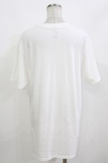 画像2: NieR Clothing / プリントCOTTON CUTSEW  白 H-26-10-02-074-PU-TO-KB-ZH (2)