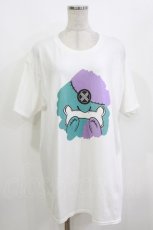 画像1: NieR Clothing / プリントCOTTON CUTSEW  白 H-26-10-02-076-PU-TO-KB-ZH (1)