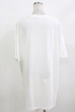 画像2: NieR Clothing / プリントCOTTON CUTSEW XL 白 H-26-10-02-077-PU-TO-KB-ZH (2)