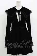 画像1: KILL STAR / Emilee Emilee Collar Dress M ブラック H-26-10-02-012-PU-OP-KB-ZH (1)