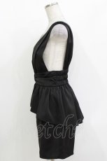 画像2: axes femme POETIQUE / リボンデザインセットアップ M 黒 H-26-10-03-028-AX-OP-SA-ZH (2)