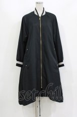 画像1: axes femme / ラグランロングＭＡ－１ M ブラック H-26-10-03-035-AX-CO-NS-ZH (1)