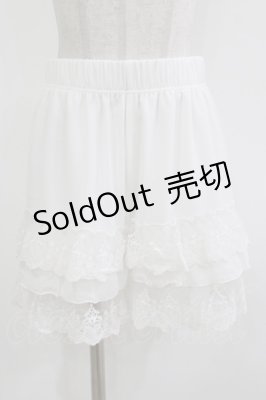 Preview of 調節リボン付ミニペチパンツ M 白