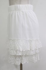 画像2: axes femme POETIQUE / 調節リボン付ミニペチパンツ M 白 H-26-10-03-039-AX-PA-NS-ZH (2)