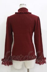 画像3: m petit by misako / TT*MSKTNソデレース LL ワイン H-26-10-03-043-LO-TO-NS-ZH (3)