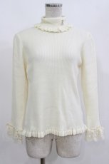 画像1: m petit by misako / TT*MSKTNソデレース LL オフ H-26-10-03-044-LO-TO-NS-ZH (1)