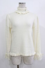 画像1: m petit by misako / TT*MSKTNソデレース LL オフ H-26-10-03-045-LO-TO-NS-ZH (1)