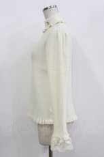画像2: m petit by misako / TT*MSKTNソデレース LL オフ H-26-10-03-045-LO-TO-NS-ZH (2)