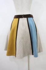画像2: Jane Marple / Color block gored skirt M ミックス H-26-10-03-1045-JM-SK-KB-ZH (2)