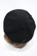 画像2: MORPH8NE / POTION BERET  黒 H-26-10-03-1008-PU-AC-KB-ZH (2)