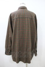 画像2: MILKBOY / DROOP POCKET SHIRTS  ブラウン H-26-10-03-1057-MB-BL-KB-ZH (2)