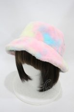 画像1: LAND by MILK BOY / COTTON CANDY HAT  レインボー H-26-10-03-1011-PU-AC-KB-ZH (1)