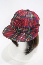 画像1: MILKBOY / SEE THRU CAP  レッドチェック H-26-10-03-1013-MB-AC-KB-ZH (1)