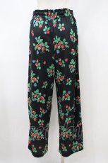 画像2: Jane Marple / Very berries tracking pants M ブラック H-26-10-03-1020-JM-PA-AK-ZH (2)