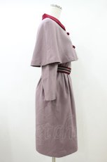 画像3: MILK / キャサリンTwin SET  スモーキーピンク×エンジ H-26-10-03-1024-ML-OP-KB-ZH (3)