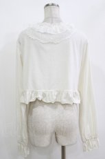 画像2: axes femme / UVカットフリルボレロ Free オフ H-26-10-03-053-AX-TO-NS-ZH (2)