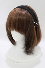 画像1: m petit by misako / TT*AMPLカチューシャ  ブラック H-26-10-03-070-LO-AC-NS-ZH (1)
