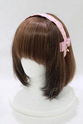 Preview of NINA's/AM*NIフラワーカチューシャ  ピンク