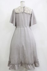 画像3: m petit by misako / TT*AOKレースセーラーワンピース L グレー H-26-10-03-010-LO-OP-NS-ZH (3)