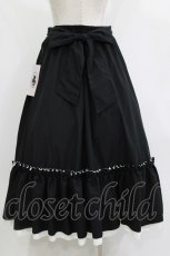 画像3: Cherirulu Chocola / TT*MIN*ギャザースカート L ブラック H-26-10-03-016-LO-SK-NS-ZH (3)