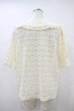 画像2: m petit by misako / TT* AOKレースブラウス M 生成り H-26-10-04-054-LO-BL-NS-ZH (2)