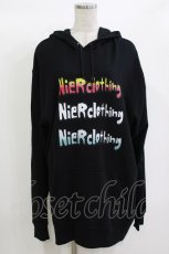 画像1: NieR Clothing / ロゴプルパーカー 2XL 黒 H-26-10-04-1031-PU-TO-KB-ZH (1)