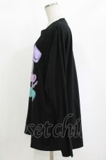 画像2: NieR Clothing / プリントLONG CUTSEW XL 黒 H-26-10-04-1036-PU-TO-AK-ZH (2)