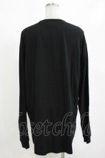 画像3: NieR Clothing / プリントLONG CUTSEW XL 黒 H-26-10-04-1036-PU-TO-AK-ZH (3)