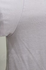 画像4: LISTEN FLAVOR / 天国のミルクシェイク シースルー袖ボーダーカットソー F パープル H-26-10-04-1046-PU-TO-AK-ZH (4)