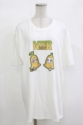 Preview of プリントCOTTON CUTSEW XL 白